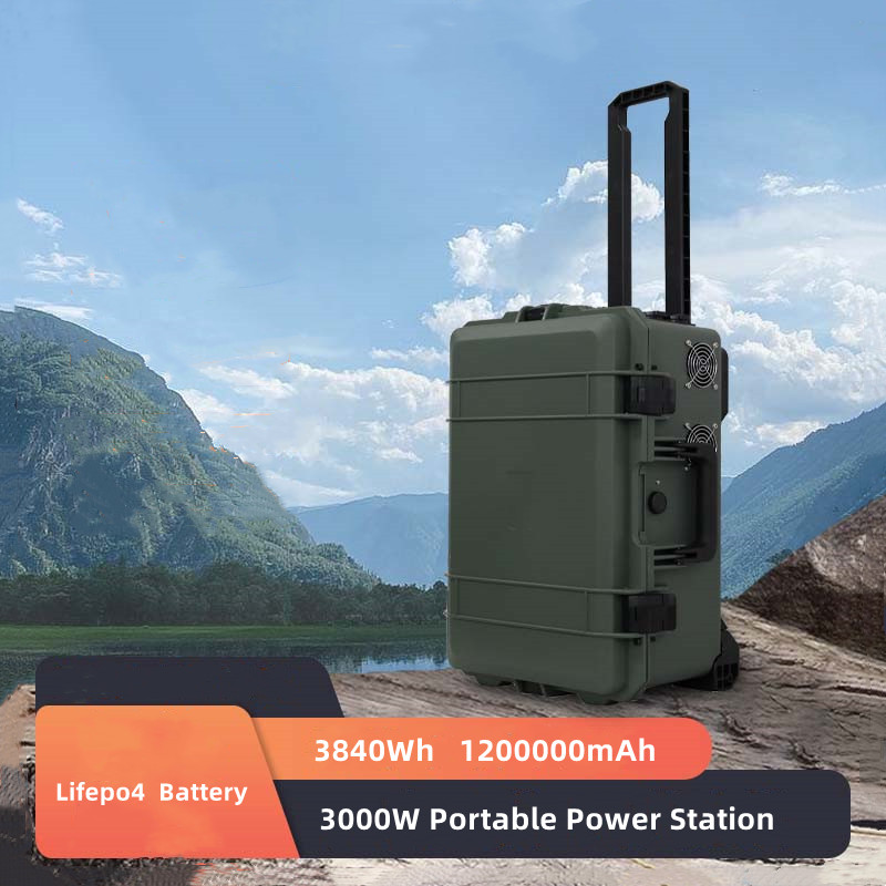 Customization OEM Camping Outdoor 3000W Portable Solar Power Station